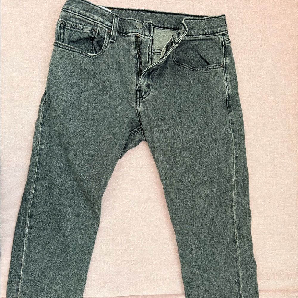 Levi's Classic Gray Denim Jeans